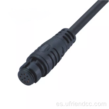 Cables de conector de cable moldeado impermeable industrial